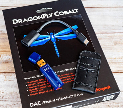 ממיר DAC אודיו AudioQuest DragonFly Cobalt