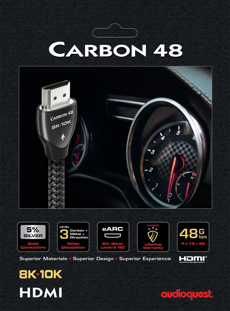 כבל AudioQuest HDMI Carbon 8K 1.5M