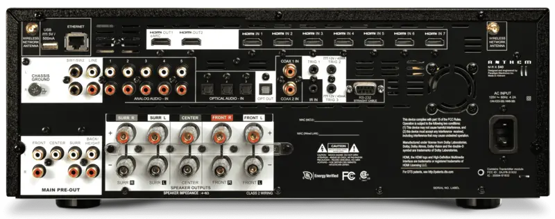 רסיבר Anthem MRX-540 8K