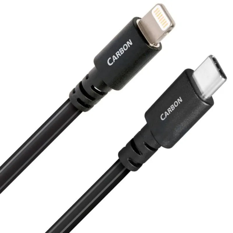 כבל USB Type C TO Lightning Cable AudioQuest Carbon