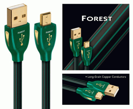 כבל USB Type A TO Mini Cable AudioQuest Forest