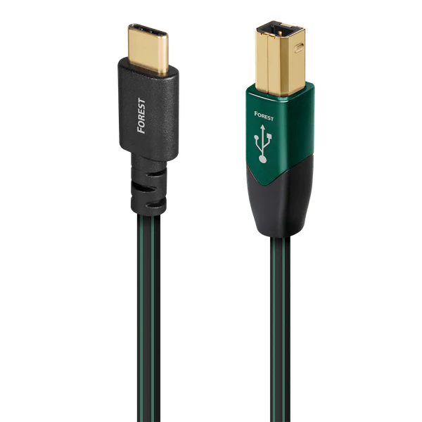 כבל USB Type C TO B Cable AudioQuest Forest