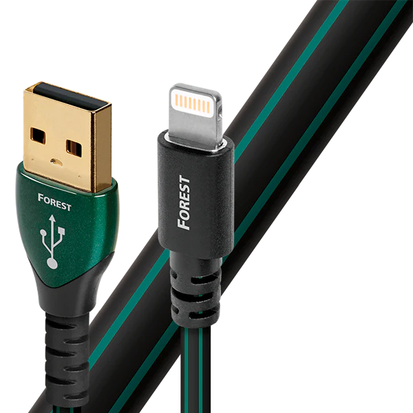 כבל USB Type A TO Lightning Cable AudioQuest Forest