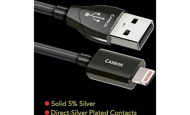 כבל USB Type A TO Lightning Cable AudioQuest Carbon