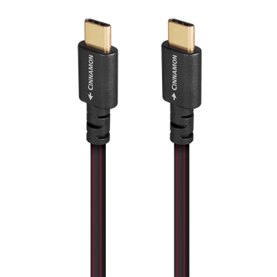 כבל USB Type C TO C Cable AudioQuest Cinnamon