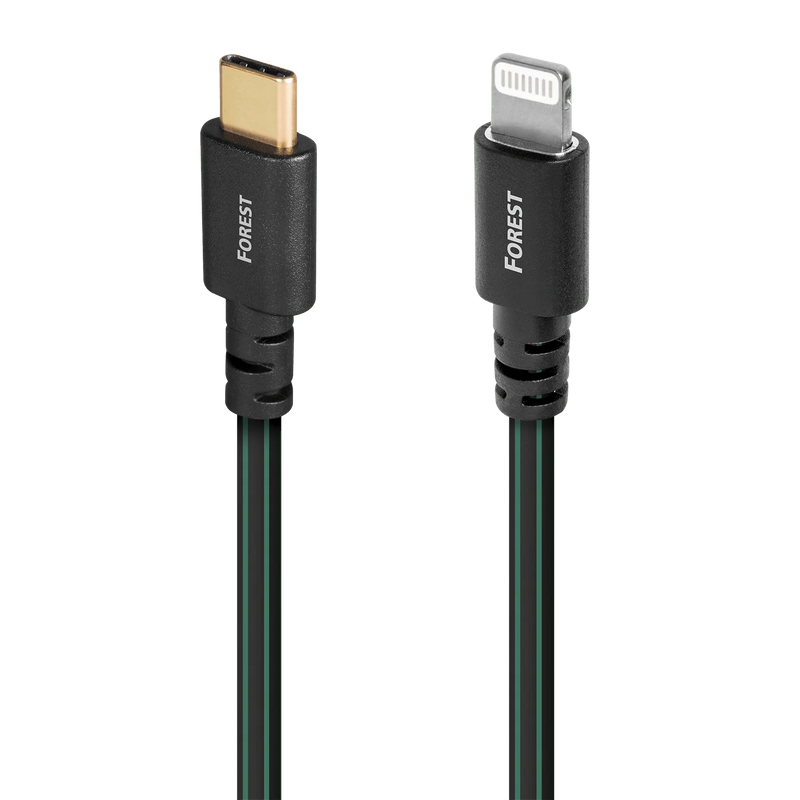 כבל USB Type C TO Lightning Cable AudioQuest Forest