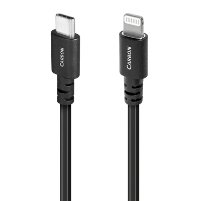 כבל USB Type C TO Lightning Cable AudioQuest Carbon