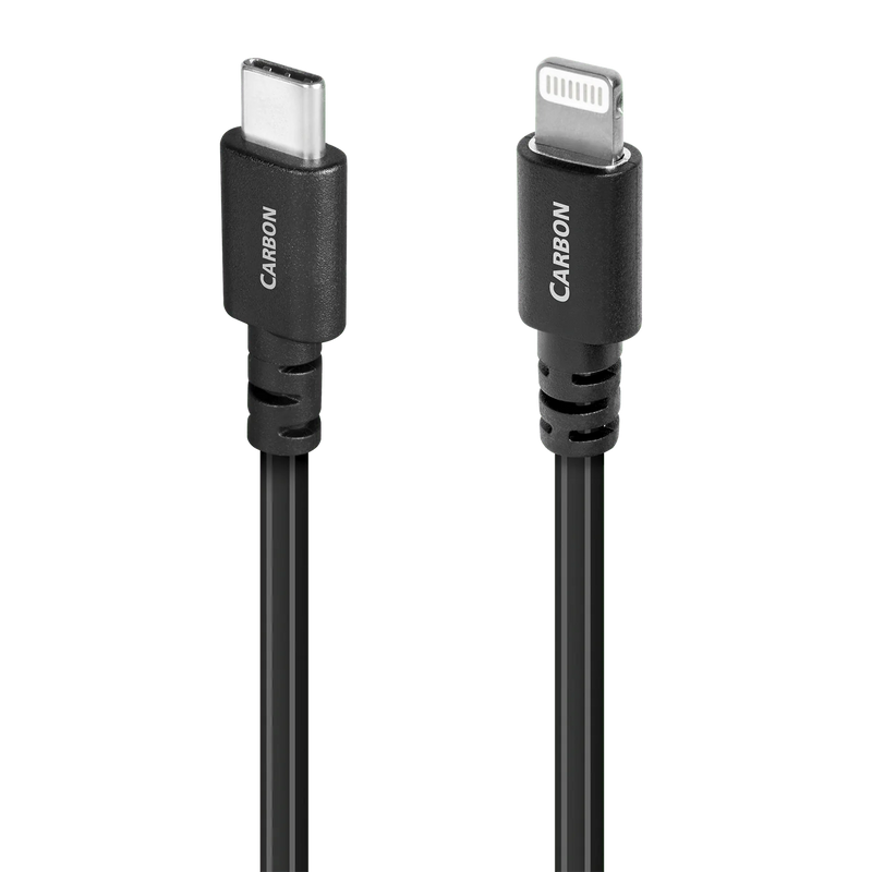 כבל USB Type C TO Lightning Cable AudioQuest Carbon