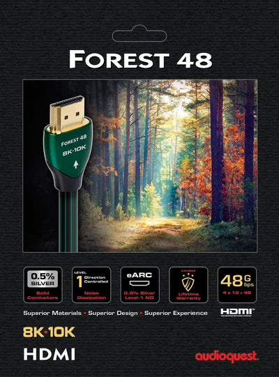 כבל AudioQuest HDMI Forest 8K 5M