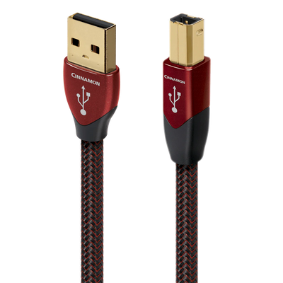 כבל USB Type A TO B Cable AudioQuest Cinnamon