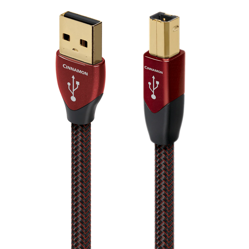 כבל USB Type A TO B Cable AudioQuest Cinnamon