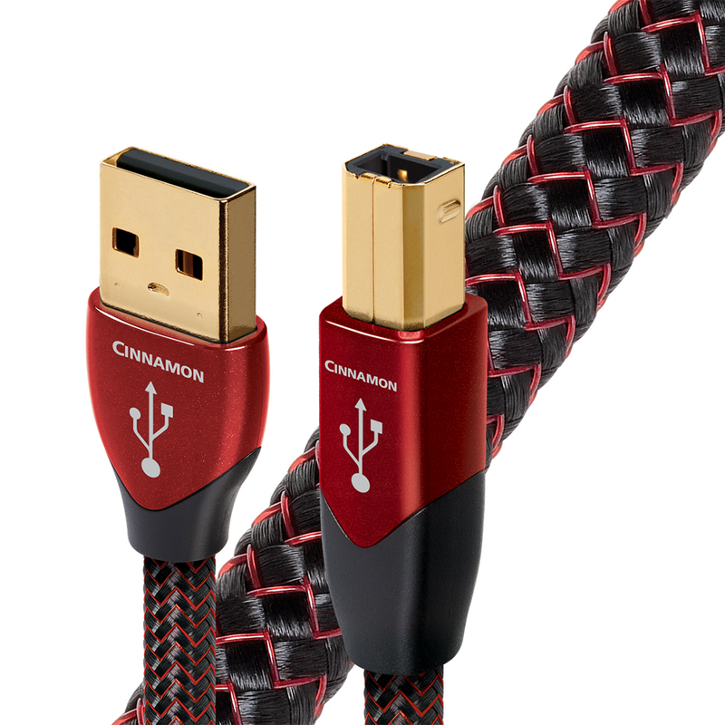 כבל USB Type A TO B Cable AudioQuest Cinnamon