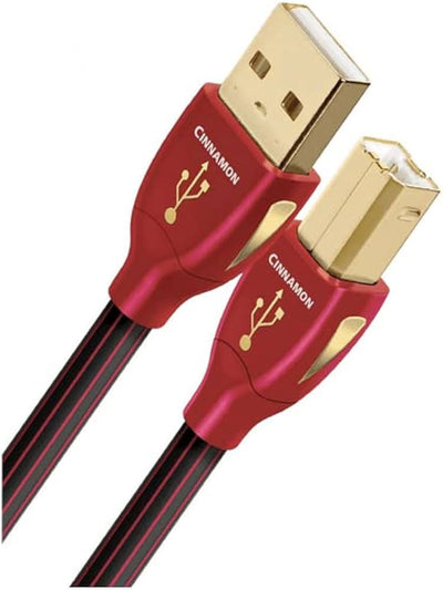 כבל USB Type A TO B Cable AudioQuest Cinnamon