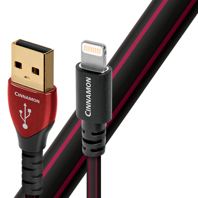 כבל USB Type A TO Lightning Cable AudioQuest Cinnamon