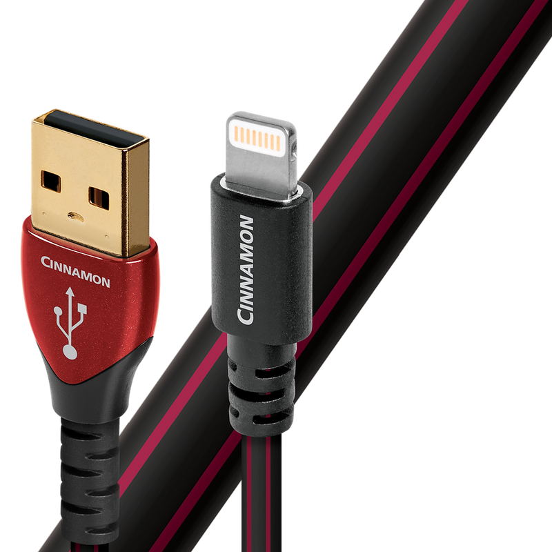 כבל USB Type A TO Lightning Cable AudioQuest Cinnamon