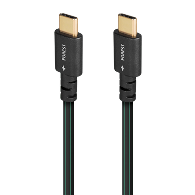 כבל USB Type C TO C Cable AudioQuest Forest