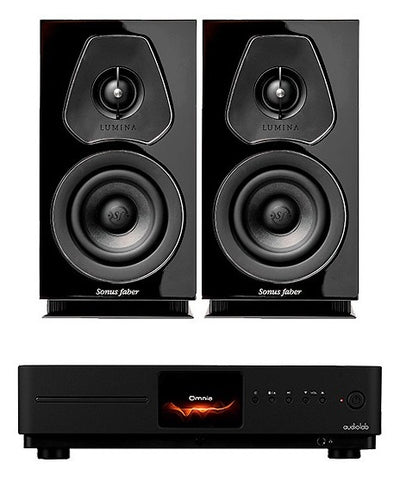 מערכת סטריאו AudioLab Omnia + Sonus Faber Lumina I