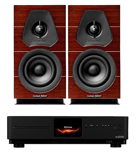 מערכת סטריאו AudioLab Omnia + Sonus Faber Lumina I