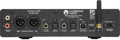 ממיר אודיו DAC ומגבר אוזניות  Cambridge Audio DAC 200M