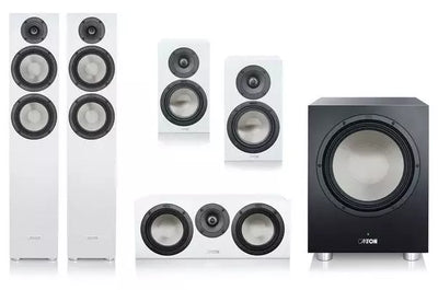 סט רמקולים Canton GLE 70 + GLE 20 + GLE 50 + POWER SUB 8 Home Cinema 5.1 Speaker
