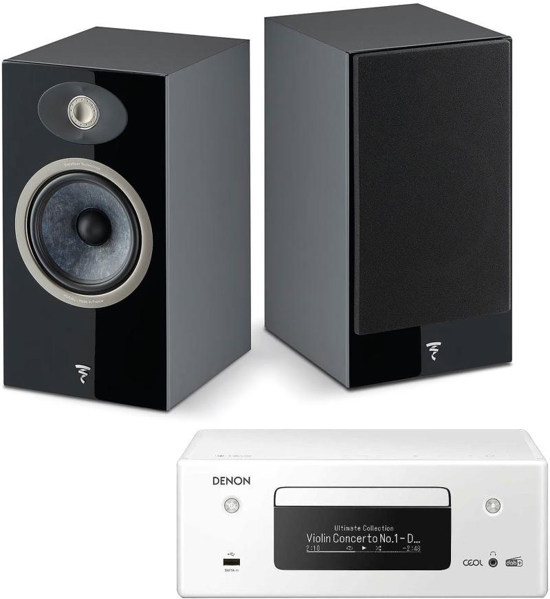 מערכת סטריאו Denon RCD-N12 + Focal Theva N1