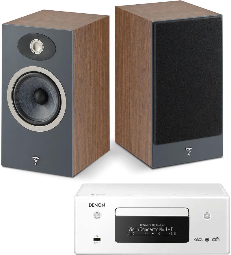מערכת סטריאו Denon RCD-N12 + Focal Theva N1