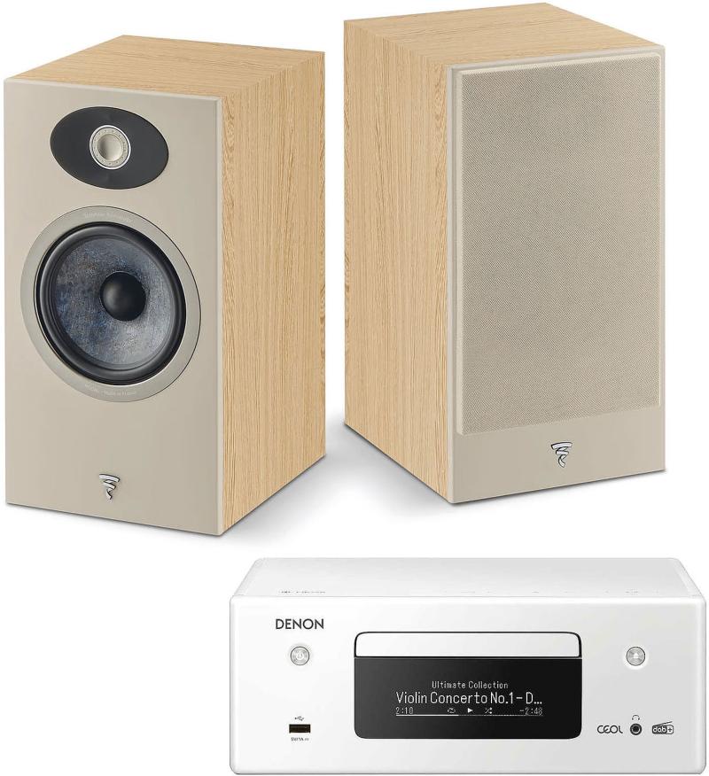 מערכת סטריאו Denon RCD-N12 + Focal Theva N1