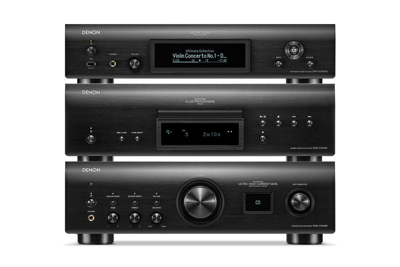 מערכת סטריאו Denon PMA1700NE + DNP2000NE + DCD1700NE