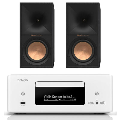Denon RCD-N12 black + Klipsch R-50M