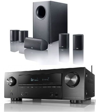 קולנוע ביתי Denon AVR-1800 + Canton Movie135cx