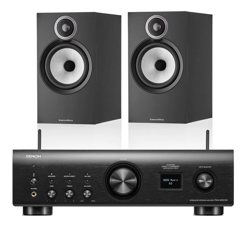 מערכת סטריאו Denon PMA-900H + B&W 607 S3