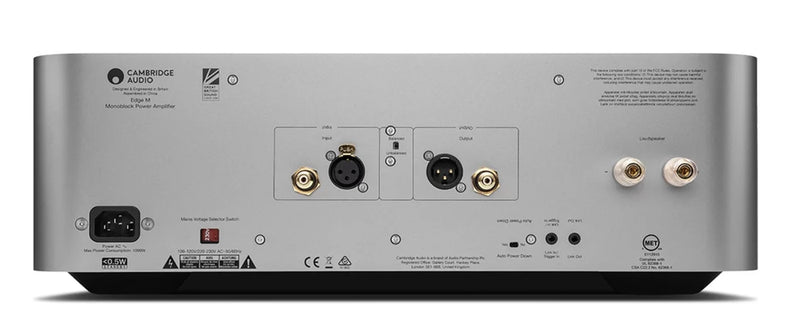 מערכת סטריאו Cambridge audio edge Streamer NQ + Cambridge Audio Edge M x2