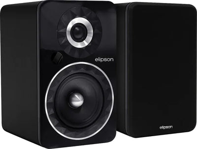 זוג רמקולים מוגבר Elipson Prestige Facet 6B BT + פטיפון Chroma 200
