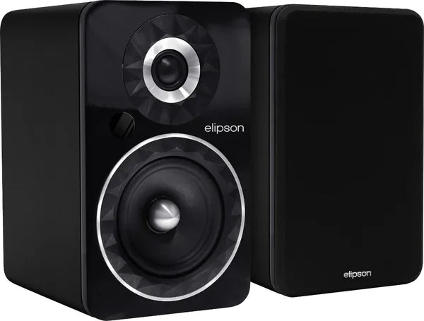 זוג רמקולים מוגבר Elipson Prestige Facet 6B BT + פטיפון Chroma 200