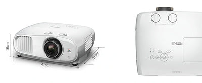 מקרן Epson EH-TW7000 4K + מסך הקרנה קבוע Sinoscreen F203X114