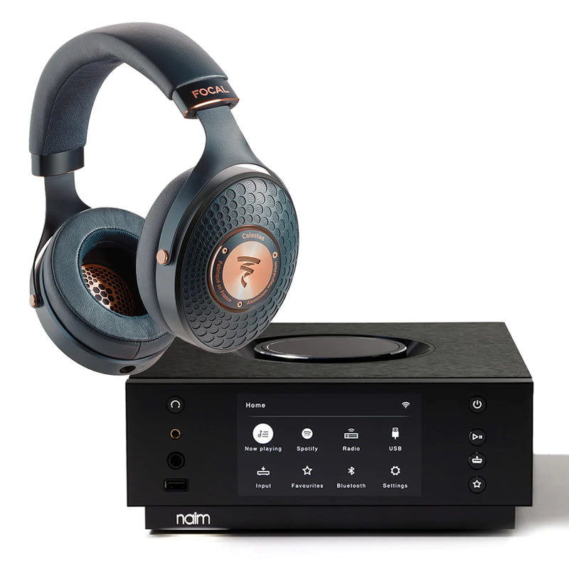 אוזניות Focal Celestee +  מגבר אוזניות Naim Atom Headphone Amp edition