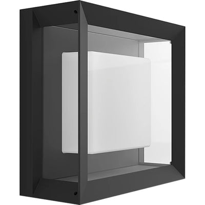 גוף תאורה philips Hue Econic Square Outdoor Wall Light 15W W&Color Ambiance