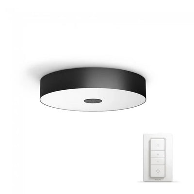 גוף תאורה philips Hue Fair Ceiling Lamp White Ambiance-Black