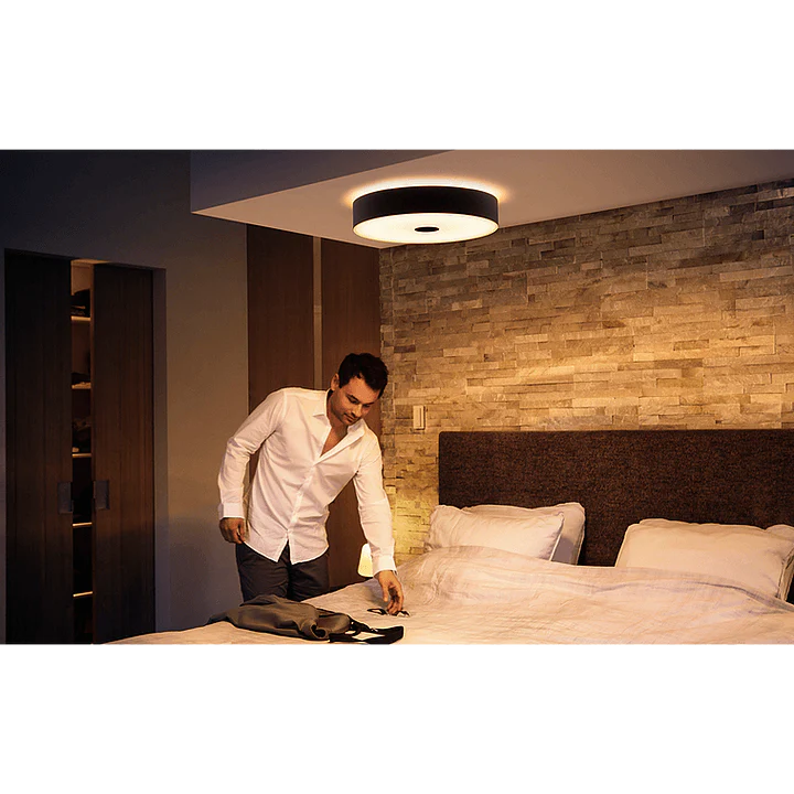 גוף תאורה philips Hue Fair Ceiling Lamp White Ambiance-Black