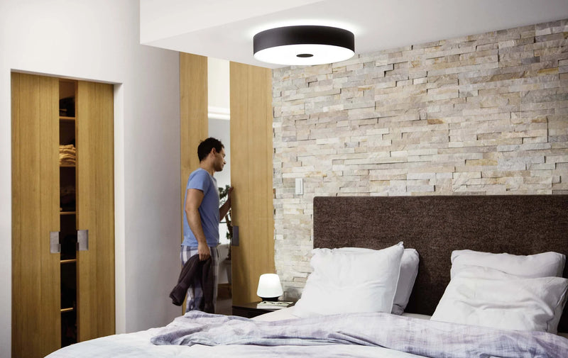 גוף תאורה philips Hue Fair Ceiling Lamp White Ambiance-Black
