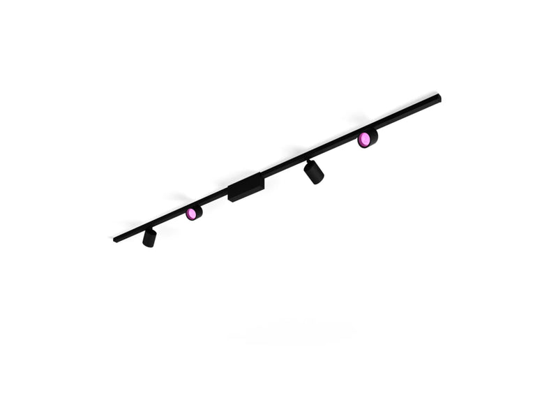פס צבירה Philips Hue Perifo straight ceiling base kit Black