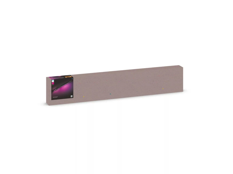 פס צבירה Philips Hue Perifo straight ceiling kit, 3 spots, 1 light bar, Black