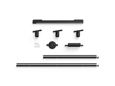 פס צבירה Philips Hue Perifo straight ceiling kit, 3 spots, 1 light bar, Black