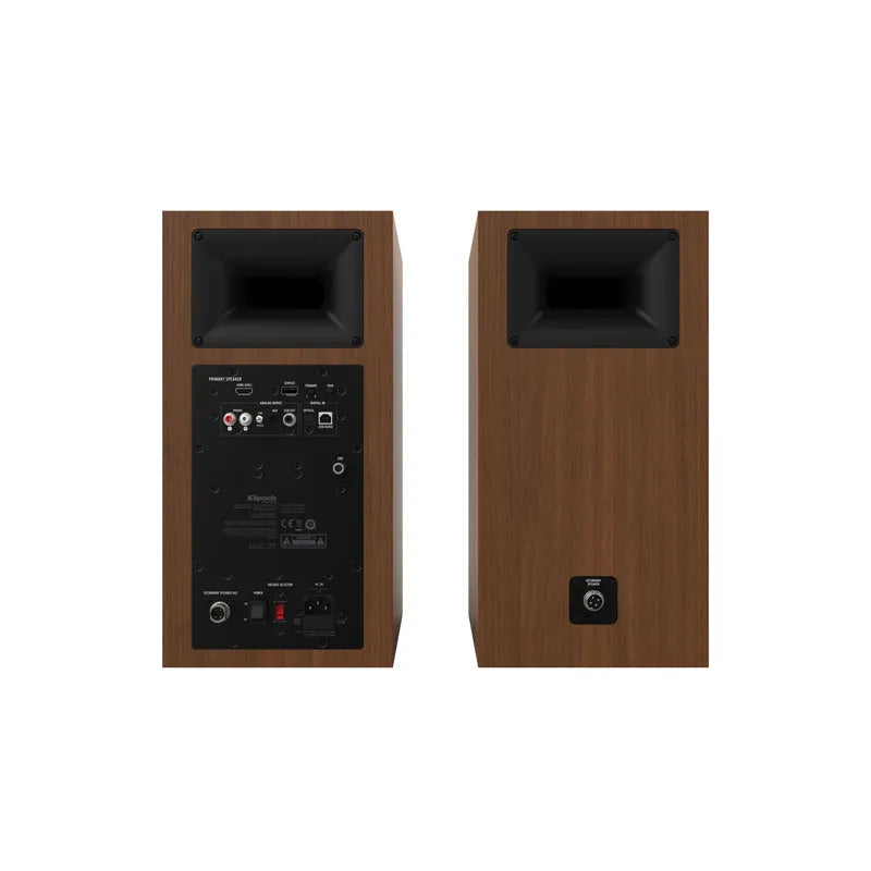 רמקולים מוגברים Klipsch The Sevens + Audio Technica AT-LP120XUSB