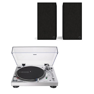 רמקולים מוגברים Klipsch The Sevens + Audio Technica AT-LP120XUSB