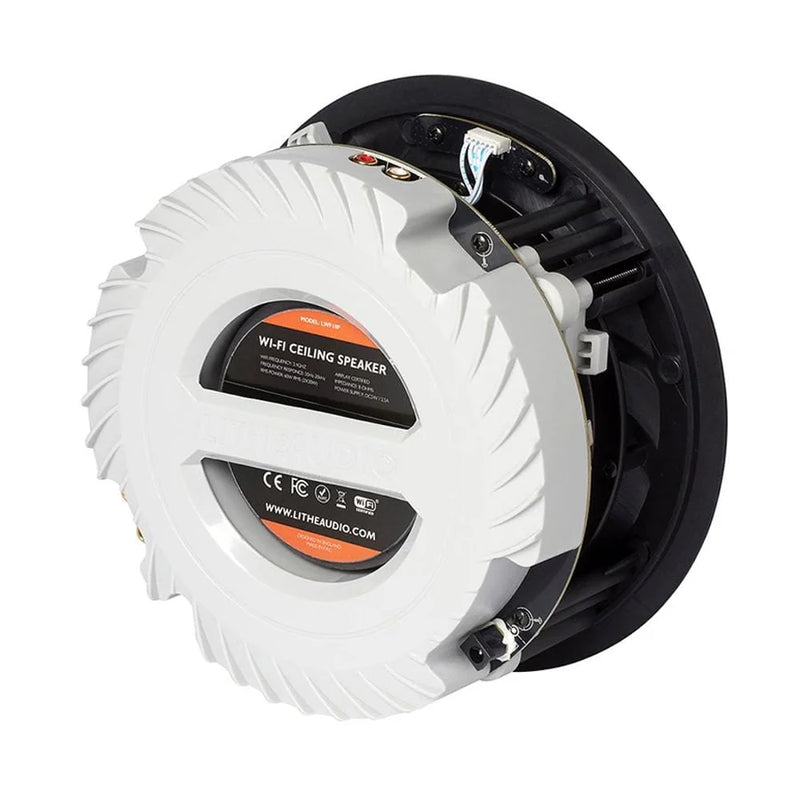 סט זוג רמקולים מוגבר שקוע אלחוטי Lithe Audio WIFI (6610) +  סאב אלחוטי דגם (1675)