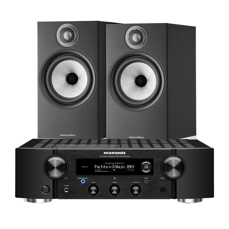 מערכת סטריאו Marantz PM7000N + B&W 607 S3