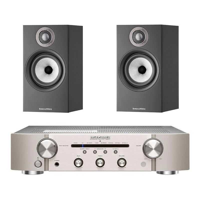 מערכת סטריאו Marantz PM7000N + B&W 607 S3