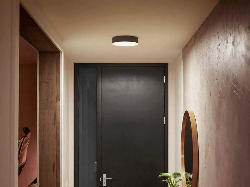 גוף תאורה philips Hue Enrave S Ceiling Lamp White Ambiance-Black
