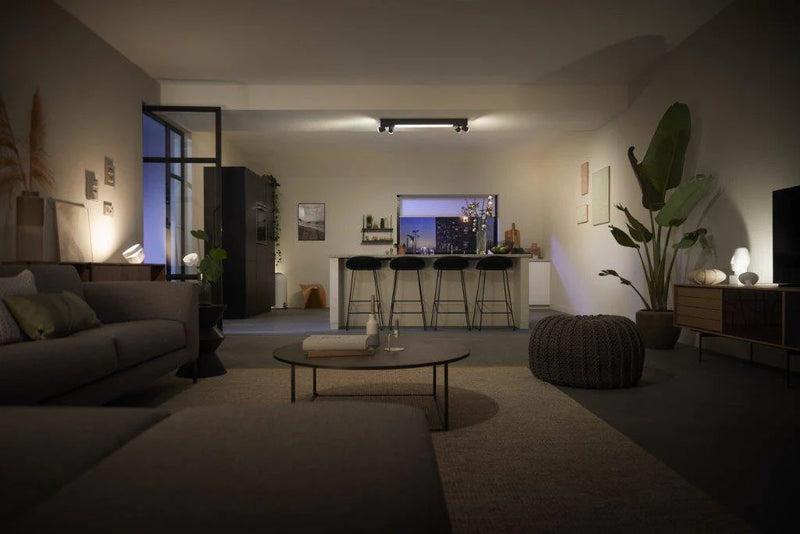 גוף תאורה philips Hue Centris 4 Ceiling Lamp W&Color Ambiance-Black V2